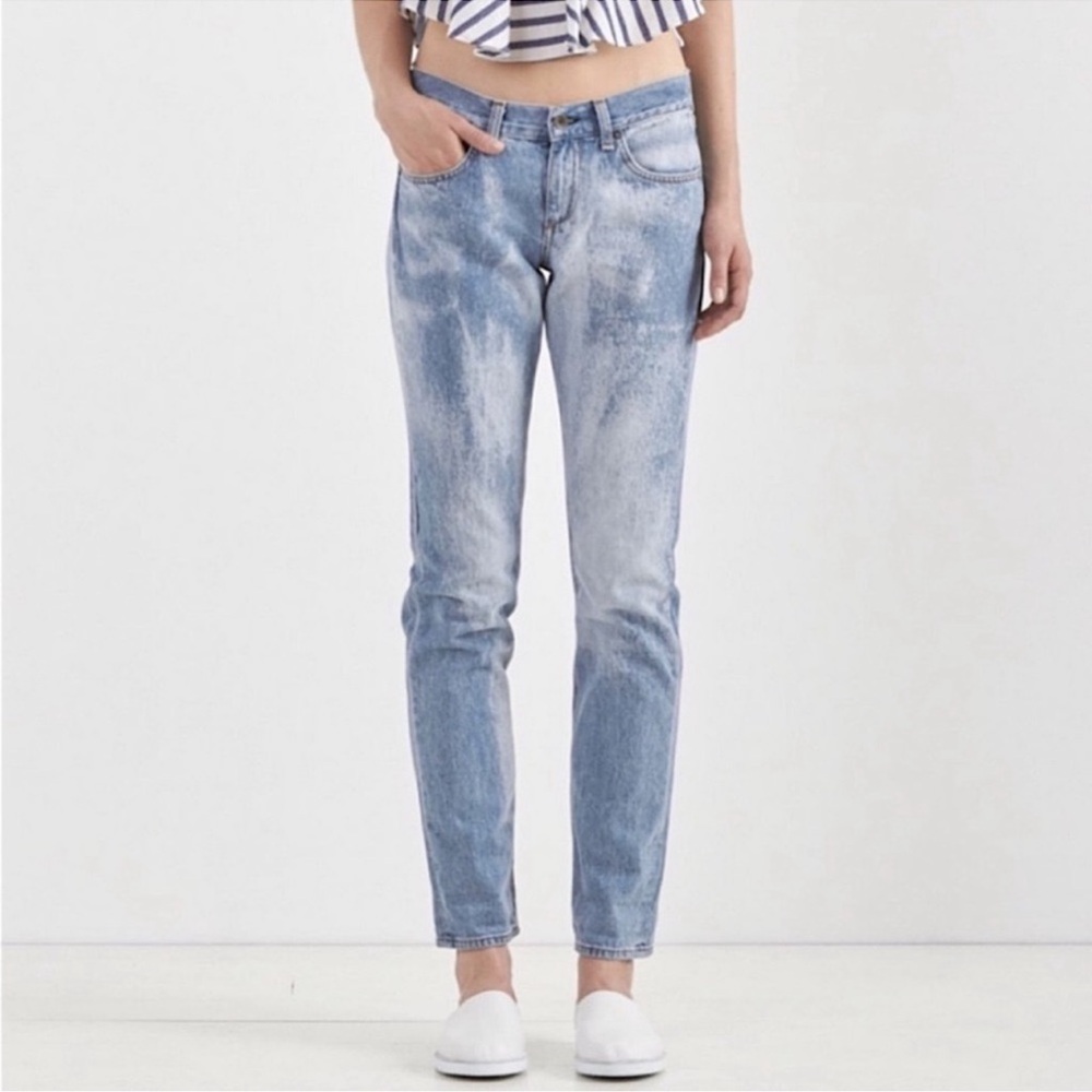 Rag & Bone Boyfriend Acid Wash Denim Jeans Ladies Size 26